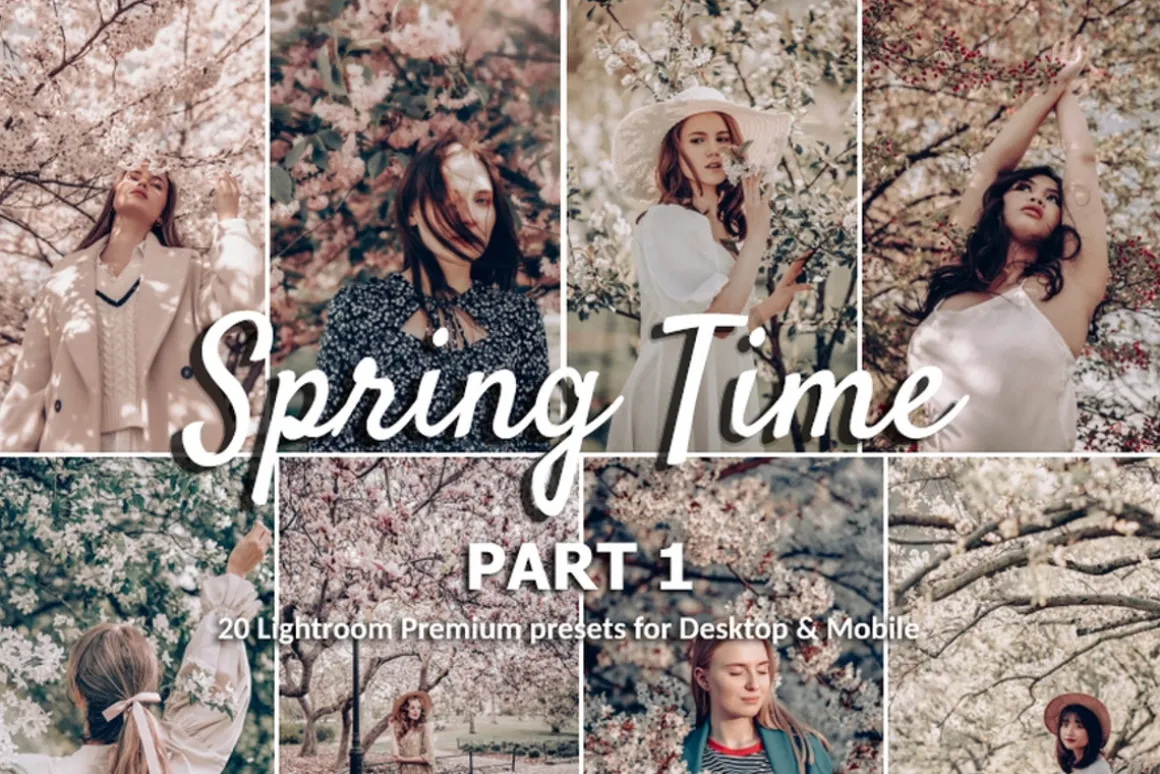 20 Lightroom Presets Spring Time p1