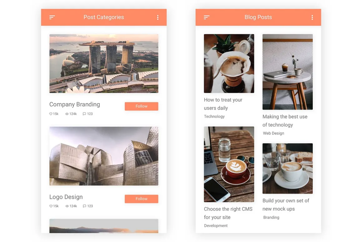 Likh - Blogging Platform UI Kit