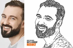 Line Art Vectorize Effect