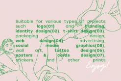 Line illustrations - Female Power