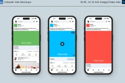 LinkedIn Ads Mockups