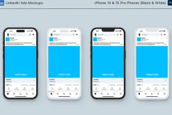 LinkedIn Ads Mockups