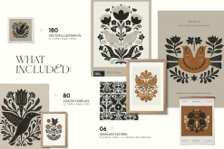 Linocut Garden | Poster Builder