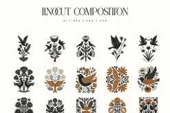 Linocut Garden | Poster Builder