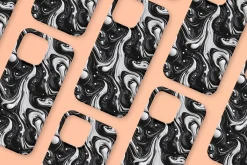 Liquid Flow Seamless Pattern