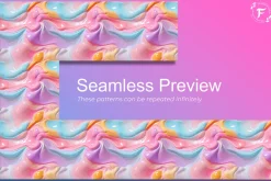 Liquid Flow Seamless Pattern