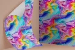 Liquid Flow Seamless Pattern