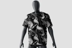 Liquid Flow Seamless Pattern