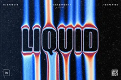 Liquid Text Effects Collection