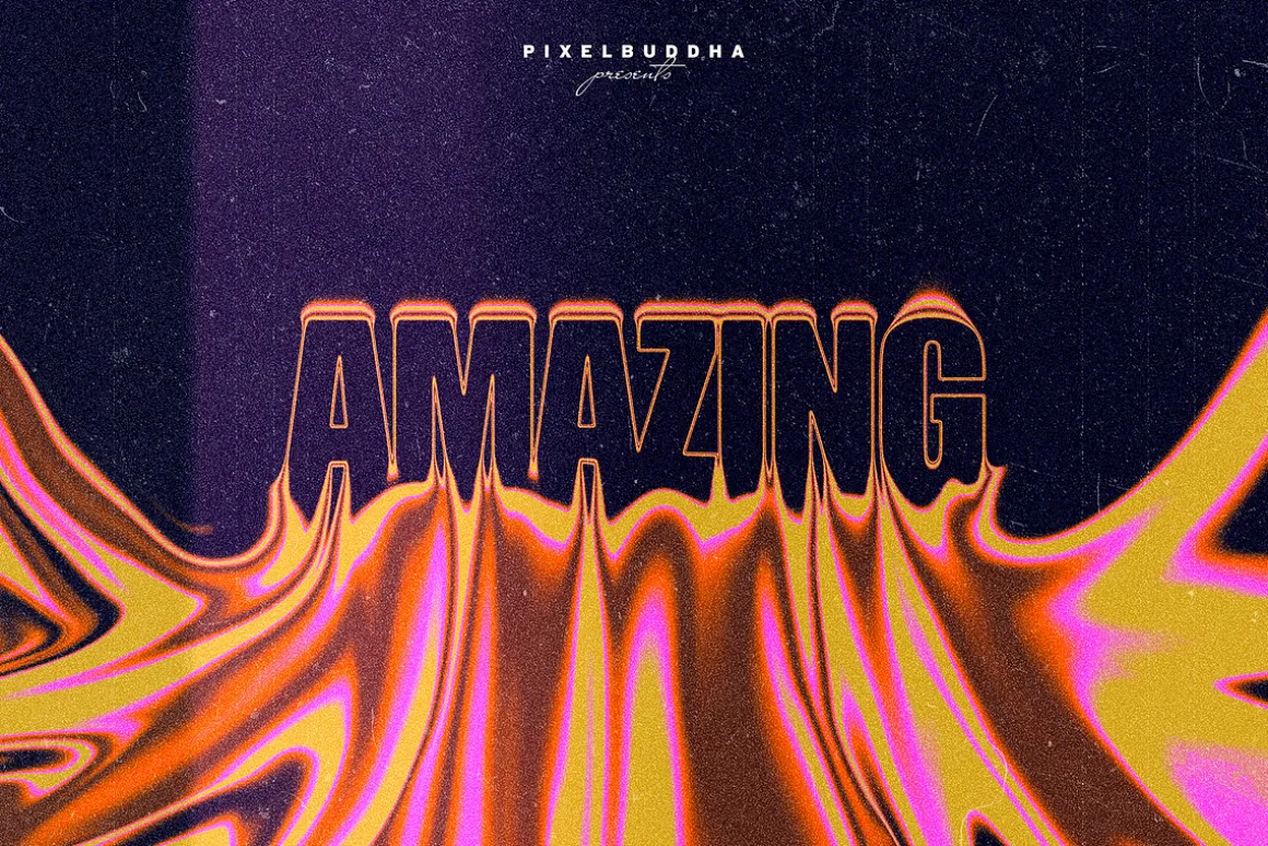 Liquid Text Effects Collection