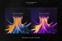 Liquid Text Effects Collection