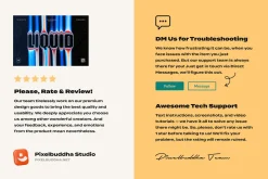 Liquid Text Effects Collection