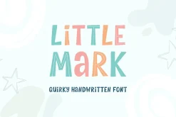Little Mark - Handwritten font