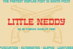Little Neddy Display Font