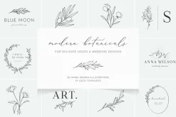 320 logos & illustrations bundle