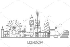 London skyline