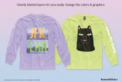 Long Sleeve T-shirt Mockups