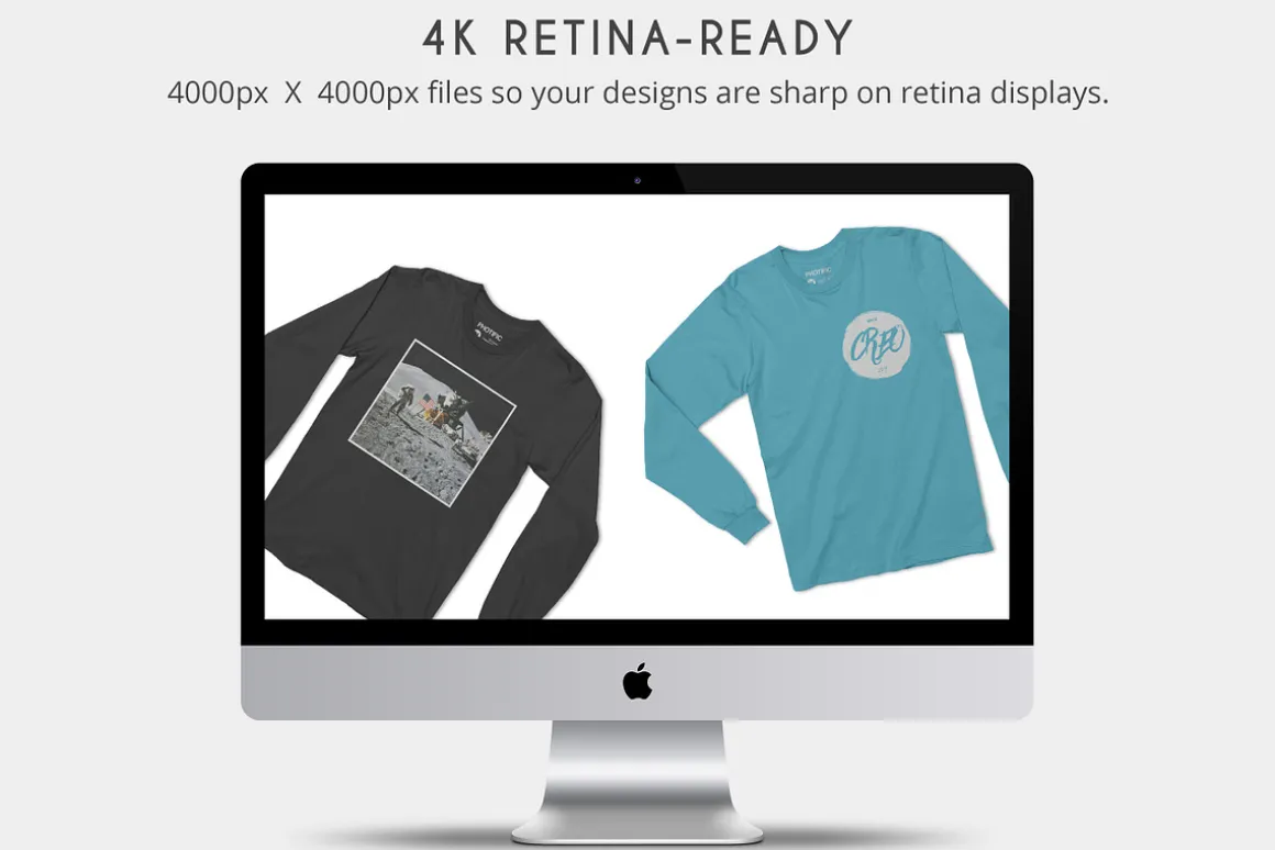 Long Sleeve T-Shirt Apparel Mockups