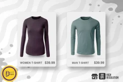 Long Sleeve T-Shirt Mockup