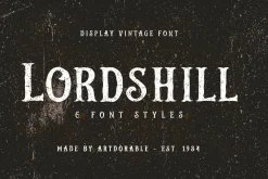 Lordshill (6 Font Styles)