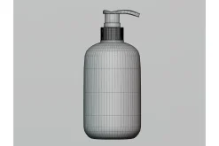 Lotion bottle 3d model 06
