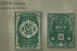 LOTR Inspired Wedding Template