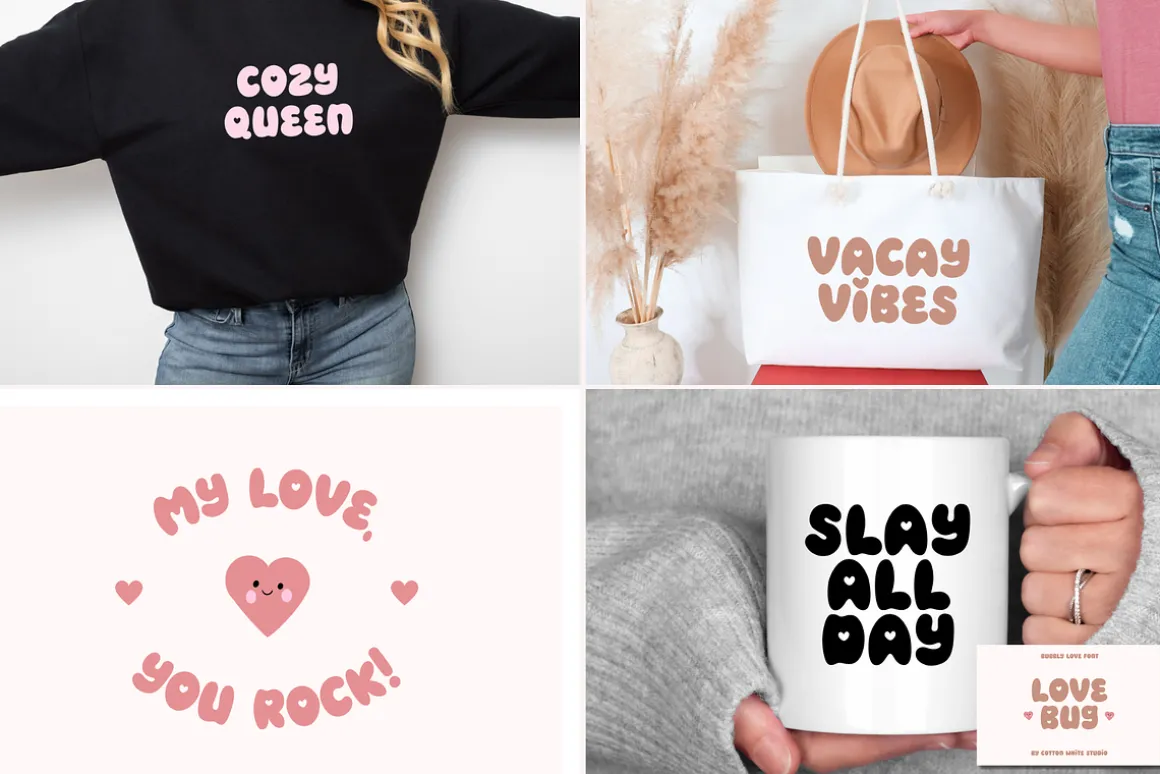 Love Bundle Cute Heart Fonts