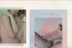 Love Vibes Gradients 3D Shapes