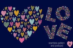 Love and hearts.