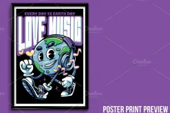 Love Music Illustration