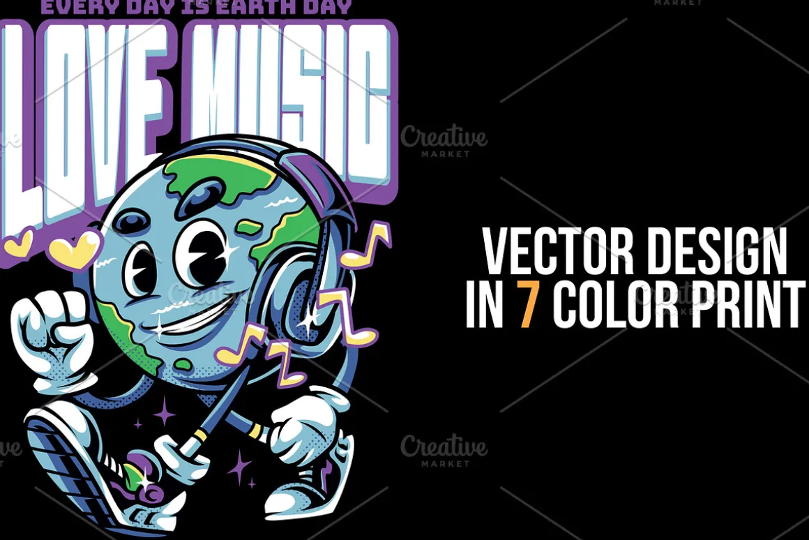 Love Music Illustration