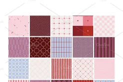 Love Notes. Seamless Vector Patterns