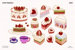 LOVE PARCELS Romantic Illustrations