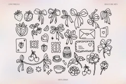 LOVE PARCELS Romantic Illustrations