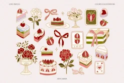 LOVE PARCELS Romantic Illustrations