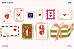 LOVE PARCELS Romantic Illustrations
