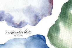 Lovers and Flowers - Watercolor Set