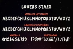 Lovers Stars Fabulous Fonts