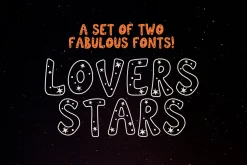 Lovers Stars Fabulous Fonts