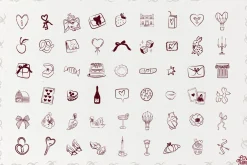 Love Things: icons, frames, patterns