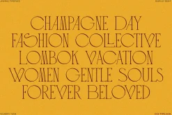 Loviena Rose - Stylish Serif