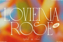 Loviena Rose - Stylish Serif