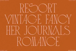 Loviena Rose - Stylish Serif