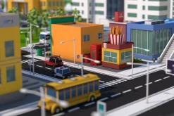 Low Poly City Mega Pack v3.0