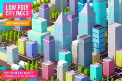 Low Poly City Pack 3
