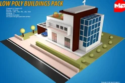 Low Poly Buildings Pack
