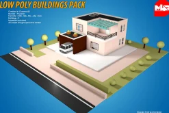 Low Poly Buildings Pack