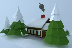 Low Poly House