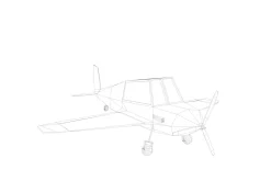 Low Poly Plane