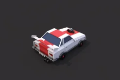 Low Poly Racing Car